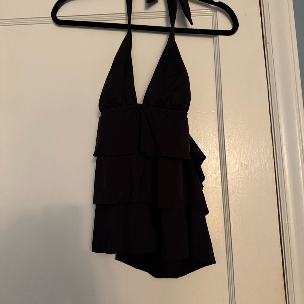 Kenneth Cole Reaction Black Swim Top